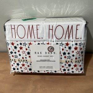 RAE DUNN KING SHEET SET